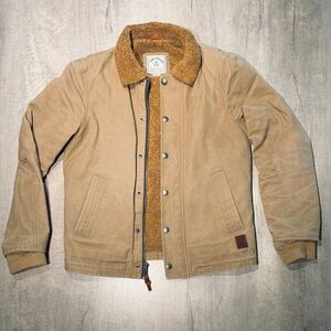 Iron & Resin Waxed Nautilus Field Jacket - Field Tan - Men’s Small